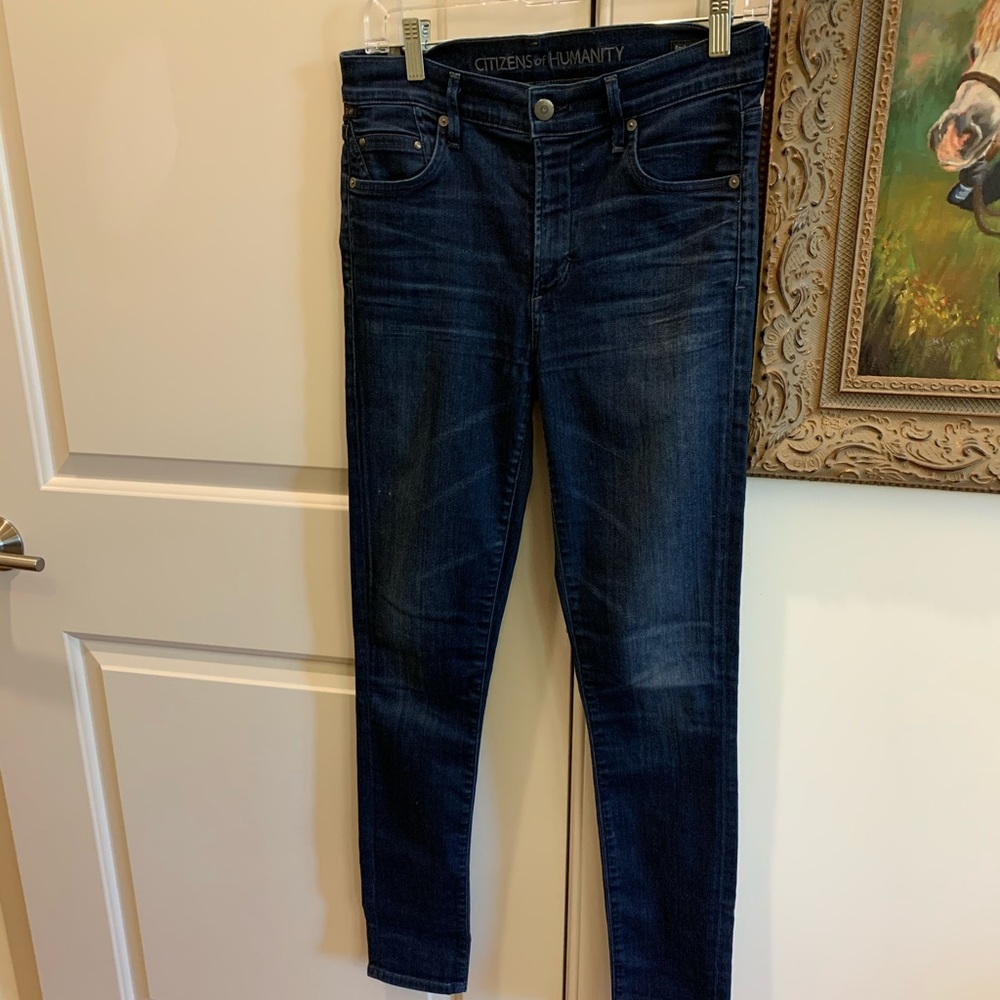 Citizen Humanity High Rise Skinny Jean Rocket 29